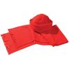 Комплект Unit Fleecy: шарф и шапка, красный, изображение 2